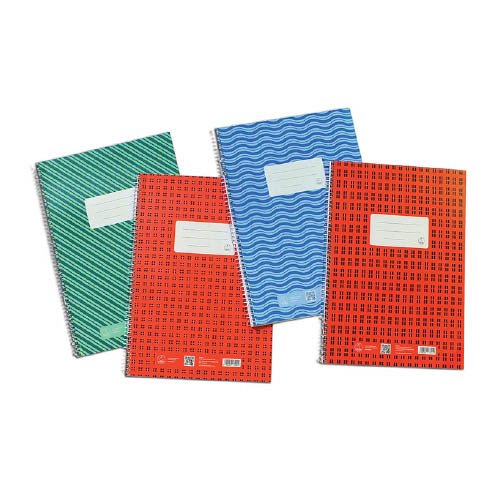 Spir&#225;lf&#252;zet NOVUM A/4 kock&#225;s 80 lapos