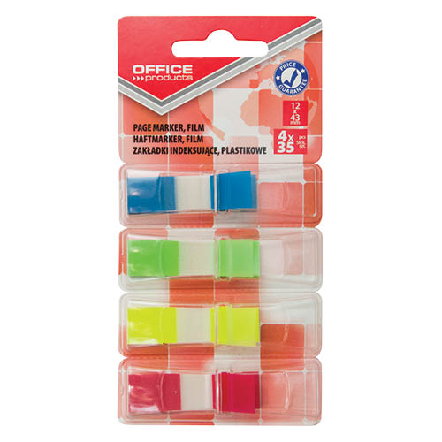 &#214;ntapad&#243;s oldaljel&#246;l&#244; PP 12x43mm 4x35c&#237;mke OFFICE PRODUCTS
