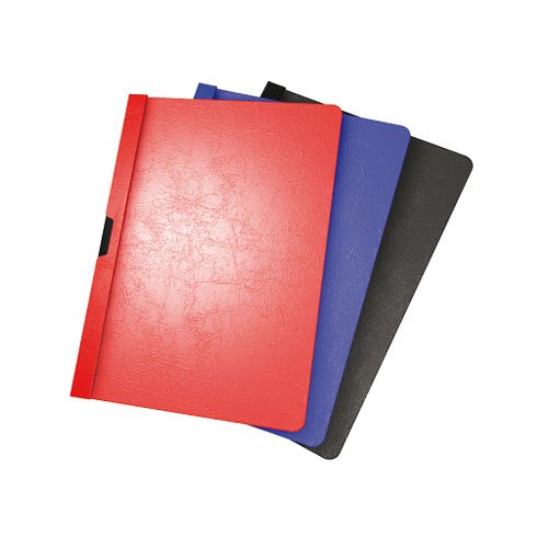 Klipmappa A/4  Q-CONNECT Metalclip fekete