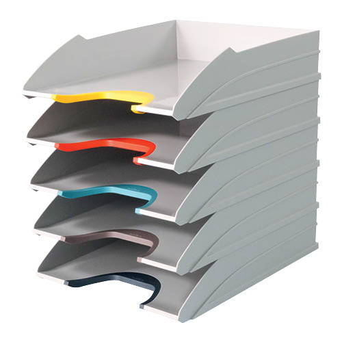 Iratt&#225;lca szett  5db-os műanyag DURABLE VARICOLOR MIX