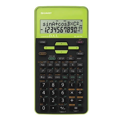 Tudom&#225;nyos sz&#225;mol&#243;g&#233;p SHARP EL-531 TH z&#246;ld