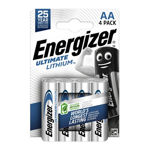 Elem ENERGIZER Ultimate Lítium ceruza AA 4db-os csomag