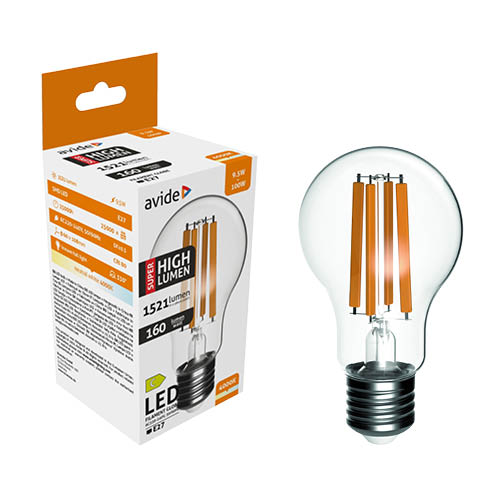 Izzó LED AVIDE E27 9,5W NW 4000K