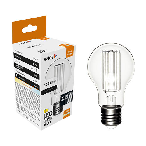 Izzó LED AVIDE E27 10,5W NW 4000K