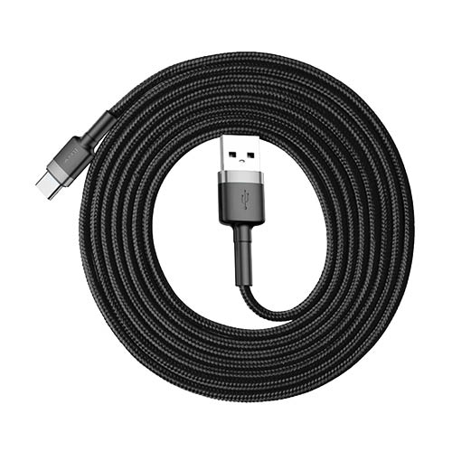 Adatk&#225;bel Baseus cafule USB - USB C t&#237;pus&#250; 3A 1m CATKLF-BG1