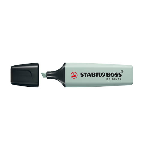 Sz&#246;vegkiemelő STABILO BOSS ORIGINAL NatureCOLORS sz&#252;rke