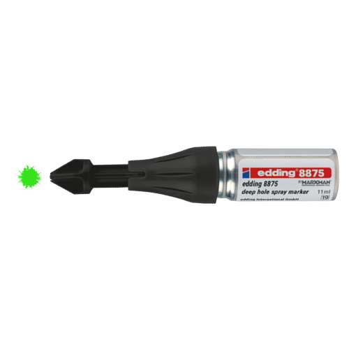 Mélyfuratjelölő Spraymarker EDDING 8875 Pro/1 Neonzöld