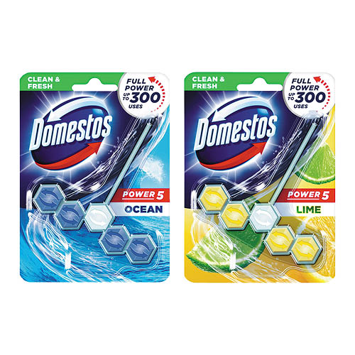 WC friss&#237;tő blokk Domestos Power5 55g/50g
