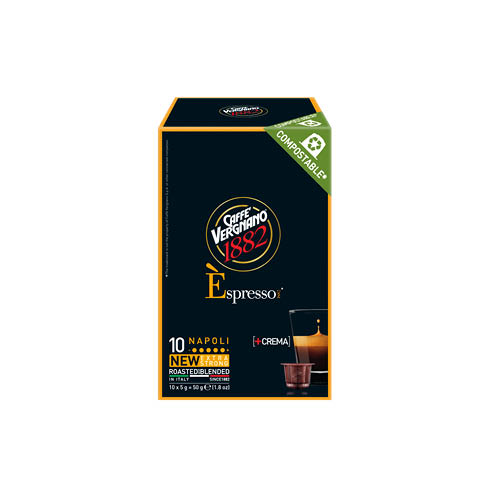 K&#225;v&#233;kapszula Nespresso kompatibilis CAFF&#201; VERGNANO NAPOLI 10db