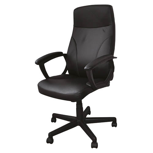 Fotel vezetői CRETE öko-bőr fekete