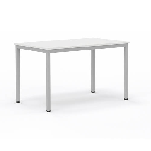 Íróasztal I-lábbal SIMPLE 120 x 70 x 72 cm fehér