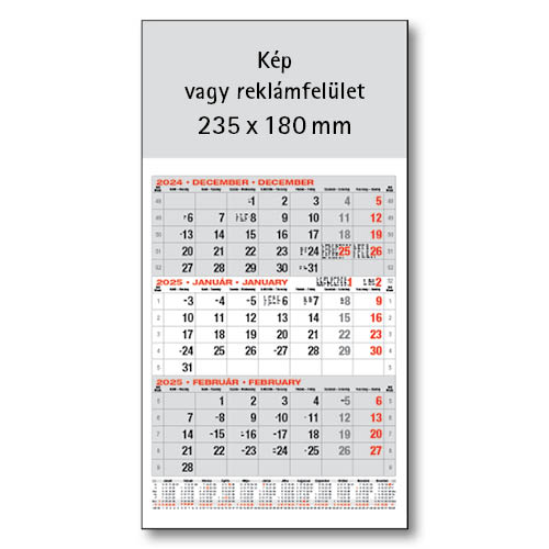 Speditőrnapt&#225;r USP-03 1 t&#246;mb&#246;s 3 havi sz&#252;rke