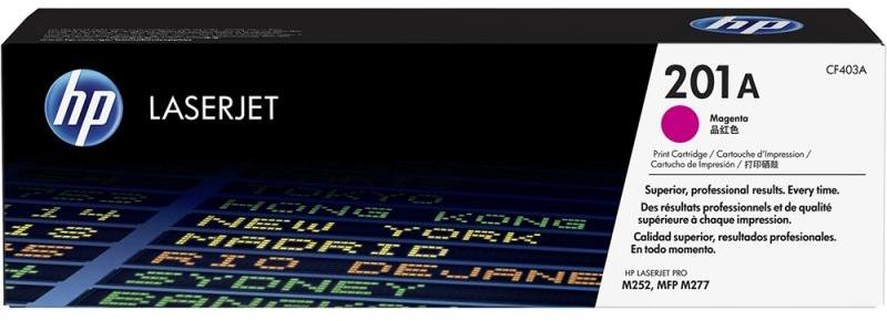 HP lézertoner CF403A No.201A bíbor 1400 old.