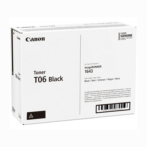 Canon másolótoner T06 fekete 20500 old. 3526C002