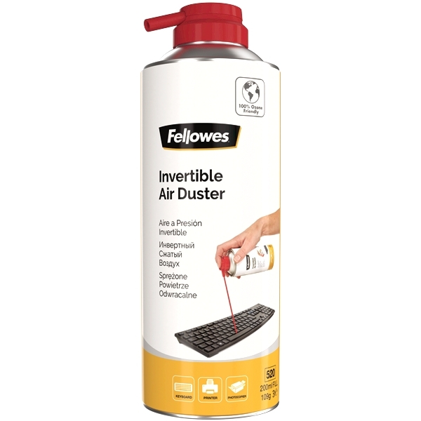 Nagynyomású tisztítószer Fellowes HFC mentes, forgatható (520/200 ml)