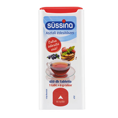 Édesítőszer Süssina 650db