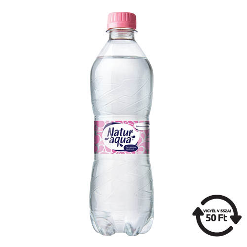 Ásványvíz Naturaqua 0,5l mentes  DRS díjas