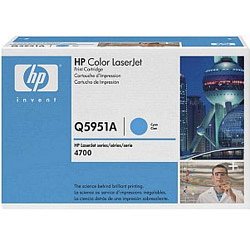 HP lézertoner Q5951A kék 10000 old.