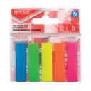 Öntapadós oldaljelölô PP OFFICE PRODUCTS 12x45mm 5x25 címke