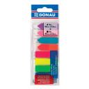 Öntapadós oldaljelölô PP 12x45mm&12x42mm, 4x25címke DONAU