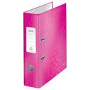 Lever arch file A/4 8cm Leitz WOW 180° blue rose
