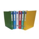 Ring Binder A/4 2rings 3,5cm blue burgundy