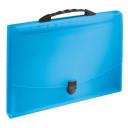 Expanding file harmonica plastic ESSELTE VIVIDA blue blue