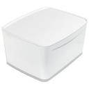 Tárolódoboz LEITZ MyBox fedővel nagy szürke