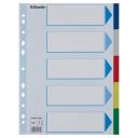 Dividers A/4 plastic 5 parts