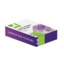 Lamináló fólia 54x86mm 125 mikron fényes Q-CONNECT KF01203