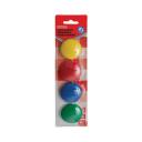 Mágnes 40mm kerek OFFICE PRODUCTS 4db-os