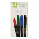 CD/DVD Marker set 4pieces Q-CONNECT KF02304