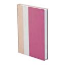 Agenda A/5 napi FASHION F021 rózsaszín-fehér-mályva