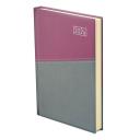 Agenda A/5 napi DUPLEX D021 lila-szürke