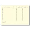 Agenda A/5 napi DUPLEX D021 kék-mustár