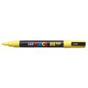 Decor marker Uni Posca PC-3M 0,9-1,3mm conical tip yellow
