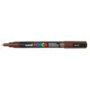 Decor marker Uni Posca PC-3M 0,9-1,3mm conical tip brown