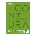 Spirálfüzet Collegeblock A/4 kockás 80 lapos
