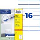 Etikett címke univerzális 3423 etikett 105x35mm fehér