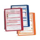 Bemutatótábla tartó fali A/4 DURABLE VARIO® WALL 5 db panellel narancs