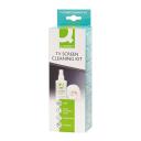 Tisztító spray kendővel Q-CONNECT KF15229 250 ml
