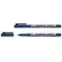 Tűfilc EDDING 1880 Drowliner 0,1mm műszaki fekete