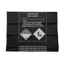 ADR biztonsági hulladékgyűjtő zsák 150l-es 76x110cm bárcával 25db