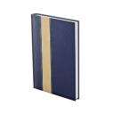 Agenda A/5 napi FASHION F021 kék-bézs-kék