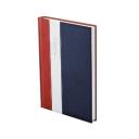 Agenda A/5 napi FASHION F021 bordó-fehér-kék